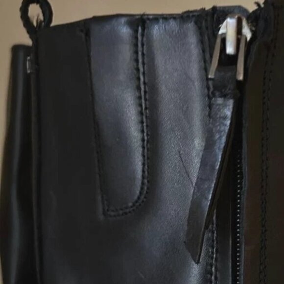 Sam Edelman Freda Leather Tall Boots in Black Size 8 M $225 NEW No Box - Picture 9 of 16